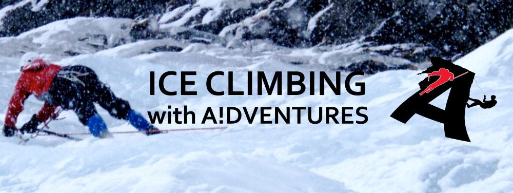 Ice climbing - event banner